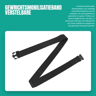 Dailygoods- Mobilisatieband Verstelbaar - Gewrichtsmobilisatieband - Trainingsbanden - Loopband - Thuis Gym - Betere Spieren - Trainingsband