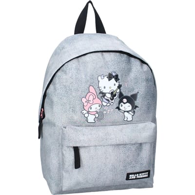 Hello Kitty & Friends Courageous Crew Rugzak - Grijs - Schooltas - Hello Kitty, My Melody & Kuromi