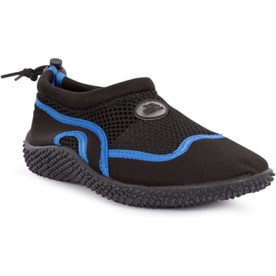 Trespass Kinderen/Kinderen Peddel Aqua Shoe (ZWART/BLAUW)