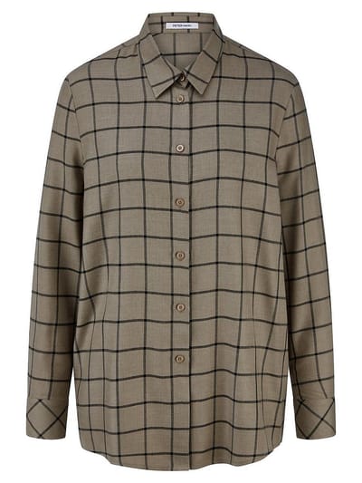 Blouse Van Peter Hahn beige