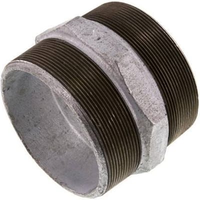 R 4'' Verzinkt Gietijzeren Borstnippel 25 Bar - FL2S-M-IZ-400R