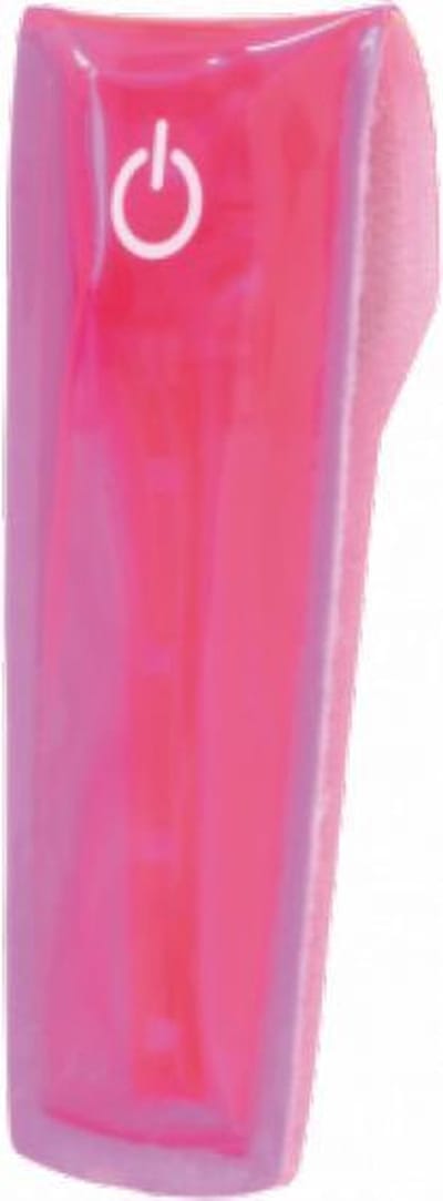 Wowow Multilight met rode leds - inclusief armband - roze