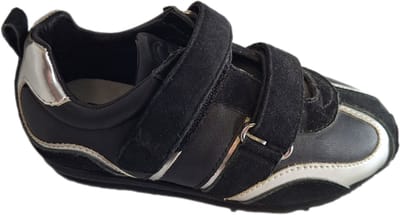 D&G JUNIOR CITY SPORT VELCRO- BLACK /SIVER SIZE 26