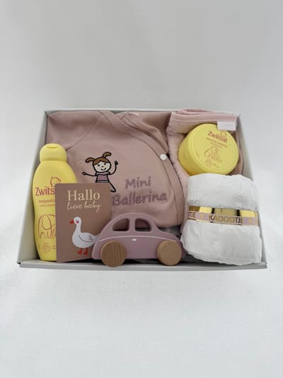 Baby •Kraam Cadeaupakket Meisje• VIB Zwitsal Roze - Leuk om cadeau te geven - Perfect Gifts