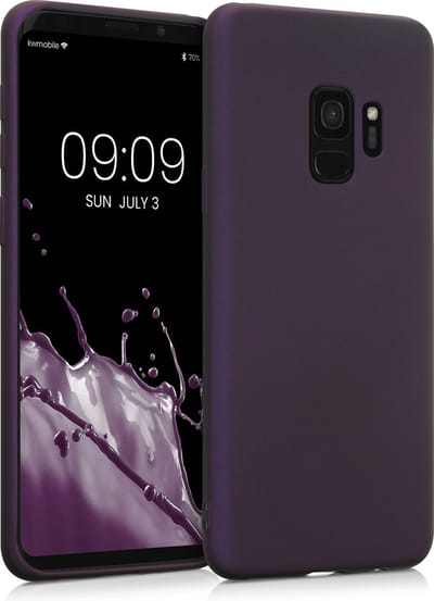 kwmobile telefoonhoesje geschikt voor Samsung Galaxy S9 - Hoesje voor smartphone - Back cover in metallic braam