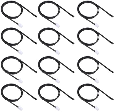 Temperatuursensor - NTC Sensor - Temperatuur Meten - Waterdicht Epoxy - 12 Stuks - Zwart
