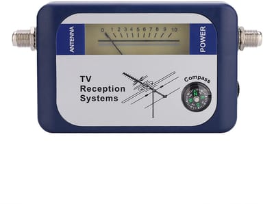 VT Goods - Digitale TV Zoekmeter - Sterktedetector voor Antenne - Compact en gebruiksvriendelijk - TV zoekmeter - Voor eenvoudig instellen van telev...