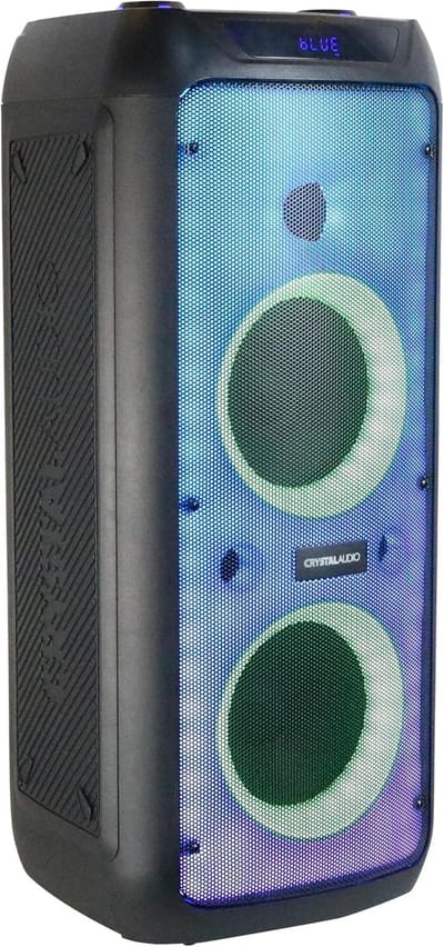 Party Speaker - Draagbare Geluidsbox - Feest Muziek - TWS Koppeling - 33.5 x 71 x 30 cm