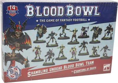 Set met 14 figuren Games Workshop Blood Bowl - Team Mort-Vivant : The Champions of Death