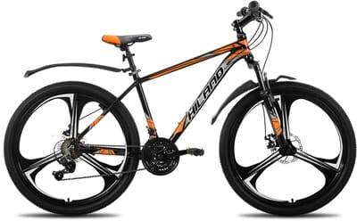 Hiland H200+ Mountainbike - Unisex - 26 inch - Framemaat 43 cm - Oranje