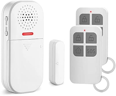 Deur Alarm Sensor met Afstandsbediening - 130dB Luid Alarm, 5 Functiemodi, Verstelbaar Volume - Magnetische Beveiligingssensor voor Thuis en Kindveiligheid