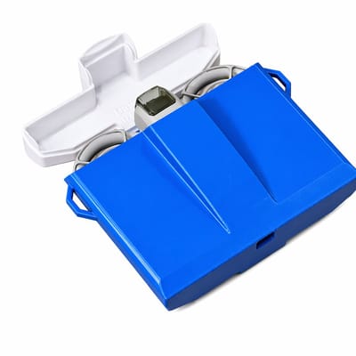 Hardcase Koffer Geschikt voor DJI Neo – Drone Opbergbox met USB Charging – Beschermhoes – Slijtvaste Travel Case – Blauw/Wit