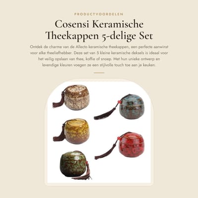 Dailygoods- Theekannen met filter - Theekannen keramiek - Theekannen met zeef - Theekannen voor zwarte/groene thee - Theekannen met mooie uitstraling - Theekannen voor praktische opslag - Theepot