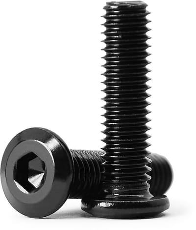 NTHProducts - M4 x 12mm - Schroeven - Volledige draad - Zwart - Hexagon socket - Ideaal voor bevestigingen - 80 stuks