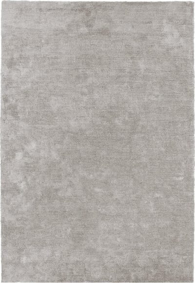 Easy Living - milo-Rug-Silver Vloerkleed - 200x290  - Rechthoek - Laagpolig Tapijt - Modern - Grijs, Zilver