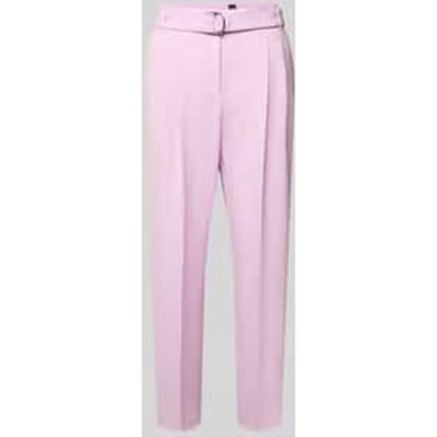 regular fit Smalle broek met riem model 'TAPIAH'