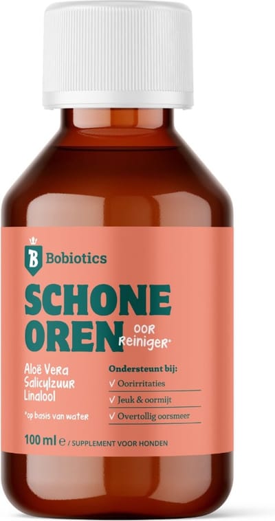 Natuurlijke Oorreiniger hond – 100 ml – Tegen Oorsmeer, Oormijt & Oorontstekingen – Met Aloë Vera & Salicylzuur – Mild & Effectief voor Gezonde Oren - Oordruppels hond