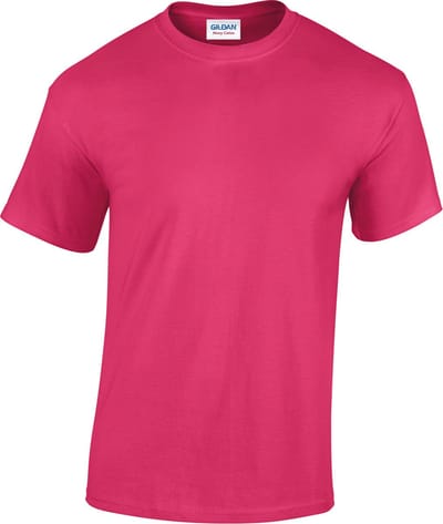 Gildan Heavy Cotton™Classic Fit Adult T-shirt GI5000 - Heliconia - XXL