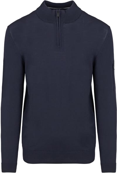 Suitable Race Half Zip Trui Donkerblauw (navy) - Maat M - Heren - Quarter zip - Schipperstrui met rits - Volwassen mannen
