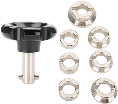 Dailygoods - Horlogeopener - Batterijwissel Gereedschap - Staal - Horlogekastopener - Voor Tudor-horloge - 36,5 mm matrijs - Geschikt voor horloges
