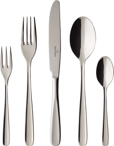 Villeroy & Boch Liam Bestekset - 30-delig - edelstaal