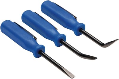 Mini Wrikstang Set - Pocket Tool - Componenten Scheiden - Drie Hoek Stangen - 125mm - Blauw