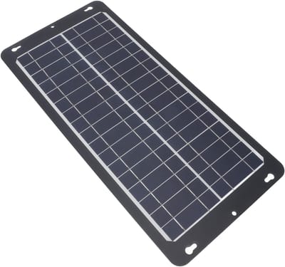 Zonnepaneel Kit - Draagbaar Opladen - Energie Opwekken - MPPT Controller - 30W - Zwart