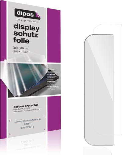 dipos – 2x Beschermfolie geschikt voor Cosori CAF-TF101S | Krasbestendige & heldere Screenprotector Ultra-Thin