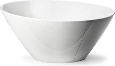 Ann Black Tilt - XL Kom - Saladeschaal - Schuin - 26 cm - Grijs