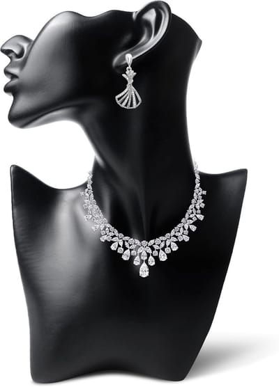 Sieradenstandaard voor Halskettingen en Oorbellen, Mannequin Display voor Sieraden, Elegant en Functioneel Accessoire voor Juwelenopslag