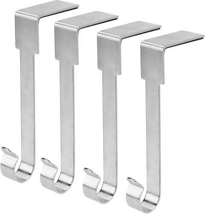4x Metalen Kerstkous Hangers voor Open Haard en Schoorsteenmantel - Zware Kwaliteit Kerstversiering Ophanghaken