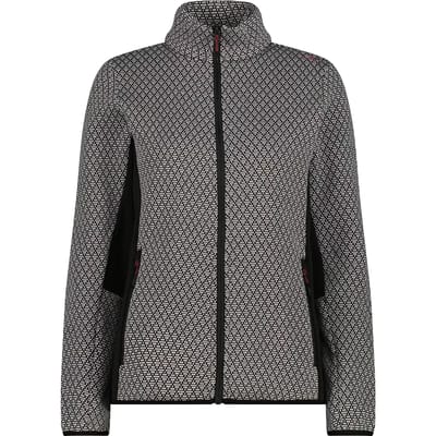 Dames technische gebreide fleece met rits CMP