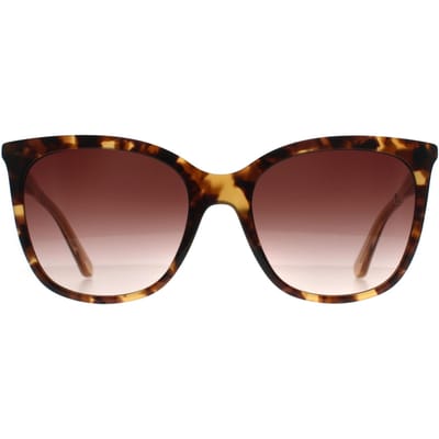 Calvin Klein Cat Eye Dames Donker Schildpad Donkerbruin Kleurverloop CK23500S