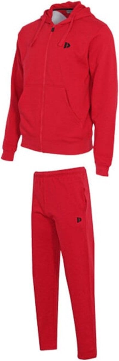 Donnay - Joggingsuit Rens - Joggingpak - Berry-red (040) - maat m