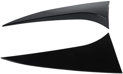 Dailygoods- Achterruit Zijspoiler Glanzend Zwart - 2 Stuks - Auto Accessoires - Aerodynamische Prestaties - Vervanging voor IX35 2010-2017 - Spoilers - Spoiler