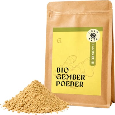 Gember Poeder 1kg – Biologische Gemberpoeder - Natuurlijke, Pittige Smaakmaker voor Gember Thee, Smoothies en Gerechten – Ocin Vita