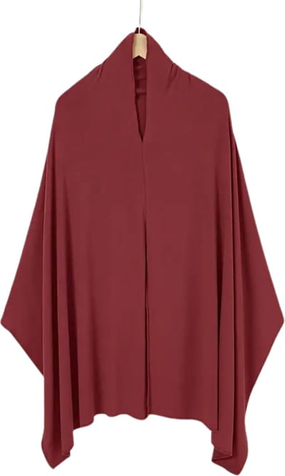 Bovista Hoofddoek - Hijab - Dames - Abaya - Sjaal - Islamitische Kleding - Moslim Kleding - Alhamdulillah - Bordeauxrood
