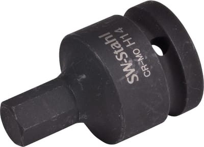 SW-Stahl 10186L-14 aandrijfas inzetstuk 14 x 76 mm, 3/4 inch impact