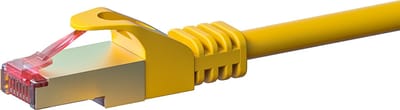 Danicom CAT6 S/FTP (PIMF) patchkabel - 5 meter geel - netwerkkabel - internetkabel - UTP kabel - RJ45 - 1000 mbit/s
