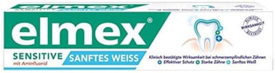 12x Elmex Sensitive Gentle White tandpasta 75ml