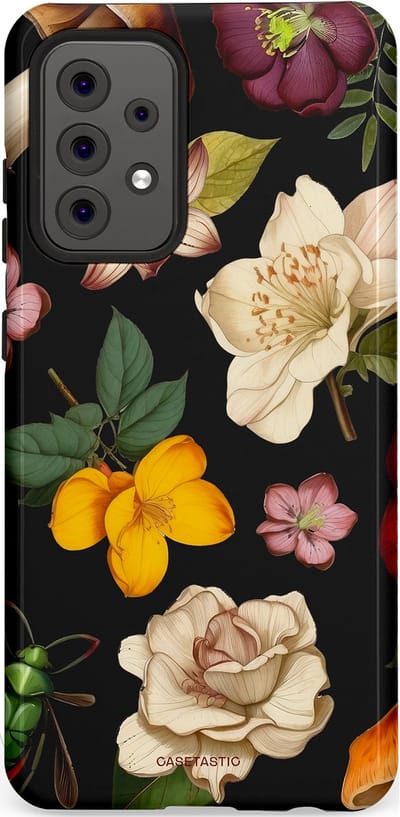 Casetastic Hoesje Geschikt voor Samsung A52 (4G/5G/s) - Stijlvolle Beschermende Duo-layer Case - Bosrijke betovering