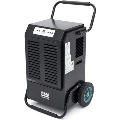 HBM professionele bouwdroger, luchtontvochtiger, vochtvanger 90 liter, 1080 Watt
