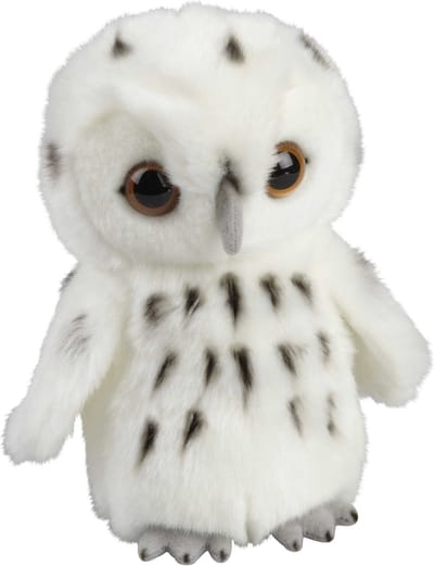 Ravensden Knuffel Sneeuwuil - pluche - 18 cm - Uil knuffeldier - vogel