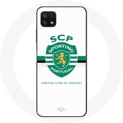 Coque - Maniacase - Samsung Galaxy A22 5G - Souple - Noir - Sporting Portugal noir
