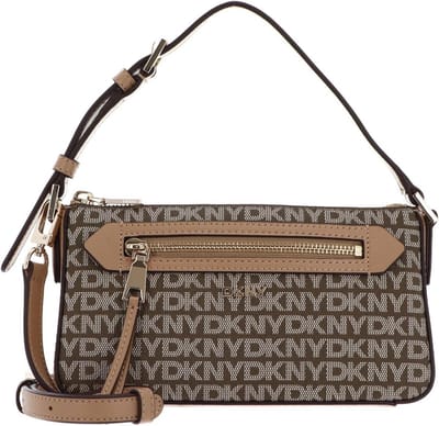 Elegante Crossbody Tas met Ritssluiting - Vegan Leer - Twee Draagopties