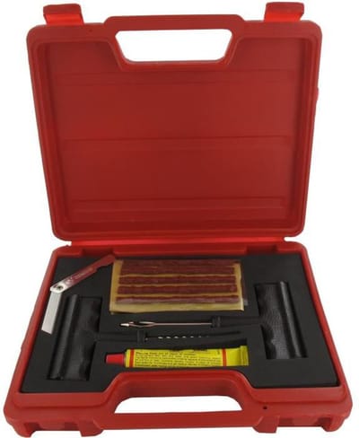 Skana profesionele Banden reparatieset met lijm, vulcaniseerstrips en montagegereedschap