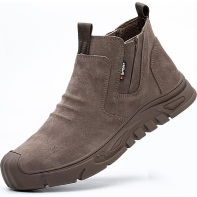Werkschoenen met stalen neus Anti-perforatie werkschoen voor man Onverwoestbare werkschoenen Buitenschoenen Veiligheidslaarzen voor heren 38