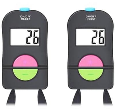 Handteller 2 Stuks - Elektronisch Digitaal - Lichtgewicht en Duurzaam - Ideaal voor Sporten - ShopVlot