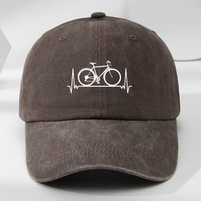 Baseballpetten voor heren en dames, met fietsprints, geschikt voor buitensporten en casual kleding, zonbescherming