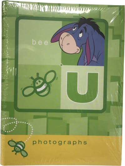 Foto insteek album bee Fun Winnie the Pooh Iejoor de grijze ezel.